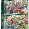 Puzzle 2 x 500 el. FALCON Zlot motocyklowy