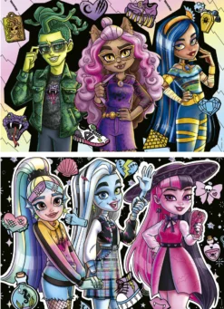 Puzzle 2 x 100 el. Monster High