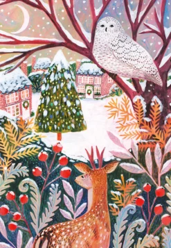 Puzzle 3 x 500 el. Mroźna fauna