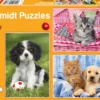 Puzzle 3 x 48 el. Najsłodsze zwierzątka