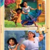 Puzzle 2 x 50 el. Nasze magiczne Encanto (drewniane)