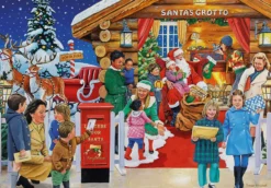 Puzzle 4 x 500 el. Niezapomniane święta Bożego Narodzenia