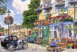 Puzzle 4 x 500 el. Ogrodnik