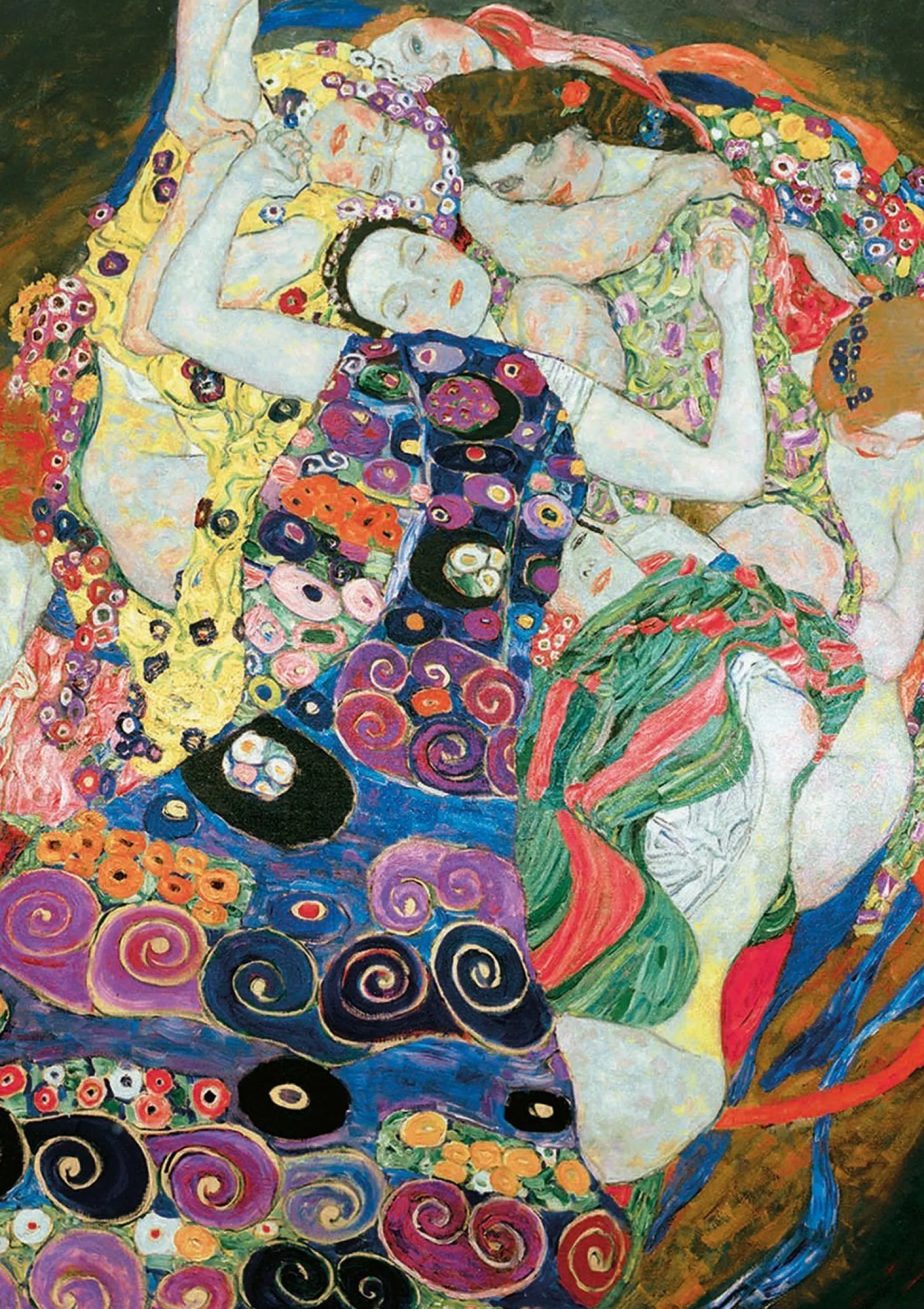 Puzzle 2 x 1000 el. Pocałunek / Dziewica, Gustav Klimt