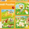 Puzzle 3 x 24 el. Słodkie zwierzaki