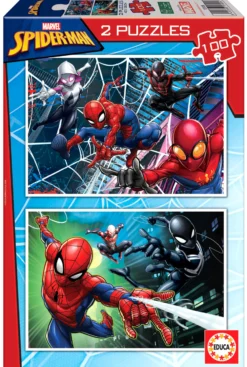 Puzzle 2 x 100 el. Spider-Man