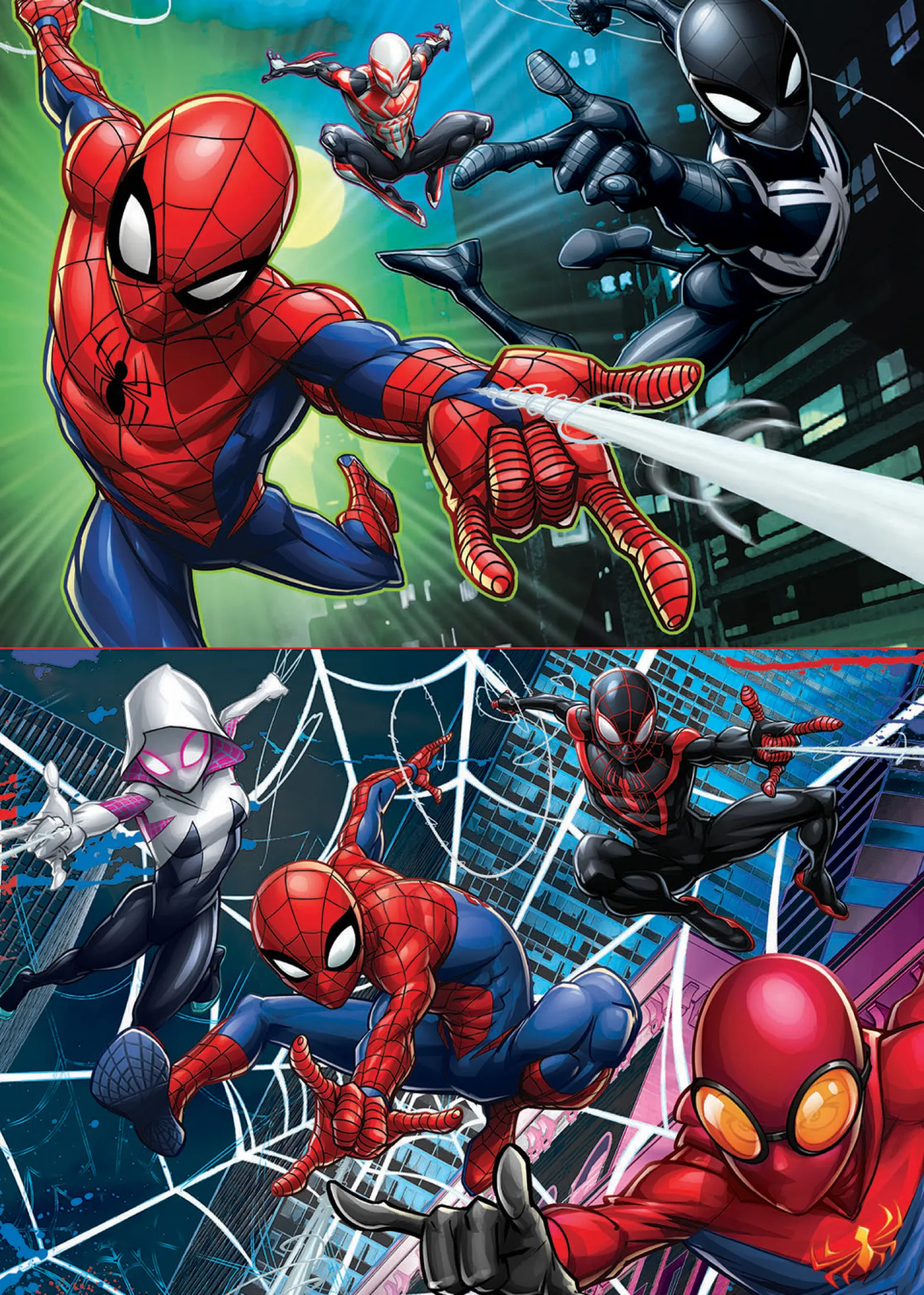 Puzzle 2 x 100 el. Spider-Man
