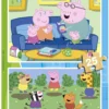Puzzle 2 x 25 el. Świnka Peppa (drewniane)