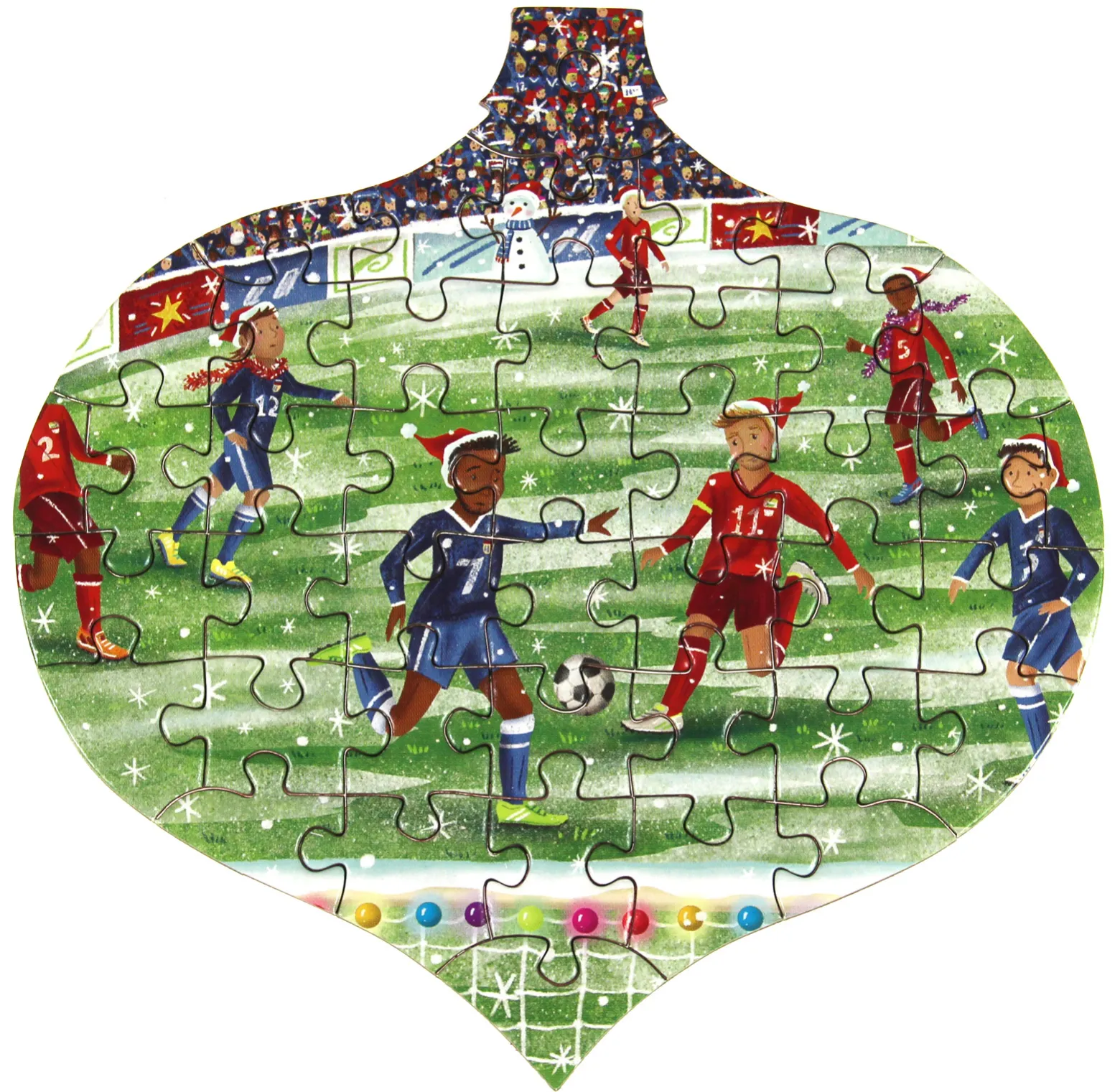 Puzzle 24 x 42-60 el. Świąteczne przygody (kalendarz adwentowy)