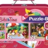 Puzzle 2 x 100 el. + 2 x 150 el. W WALIZCE - Bibi & Tina
