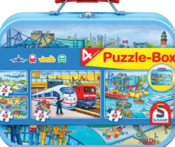 Puzzle 2 x 26 el. + 2 x 48 el. W WALIZCE - Transport