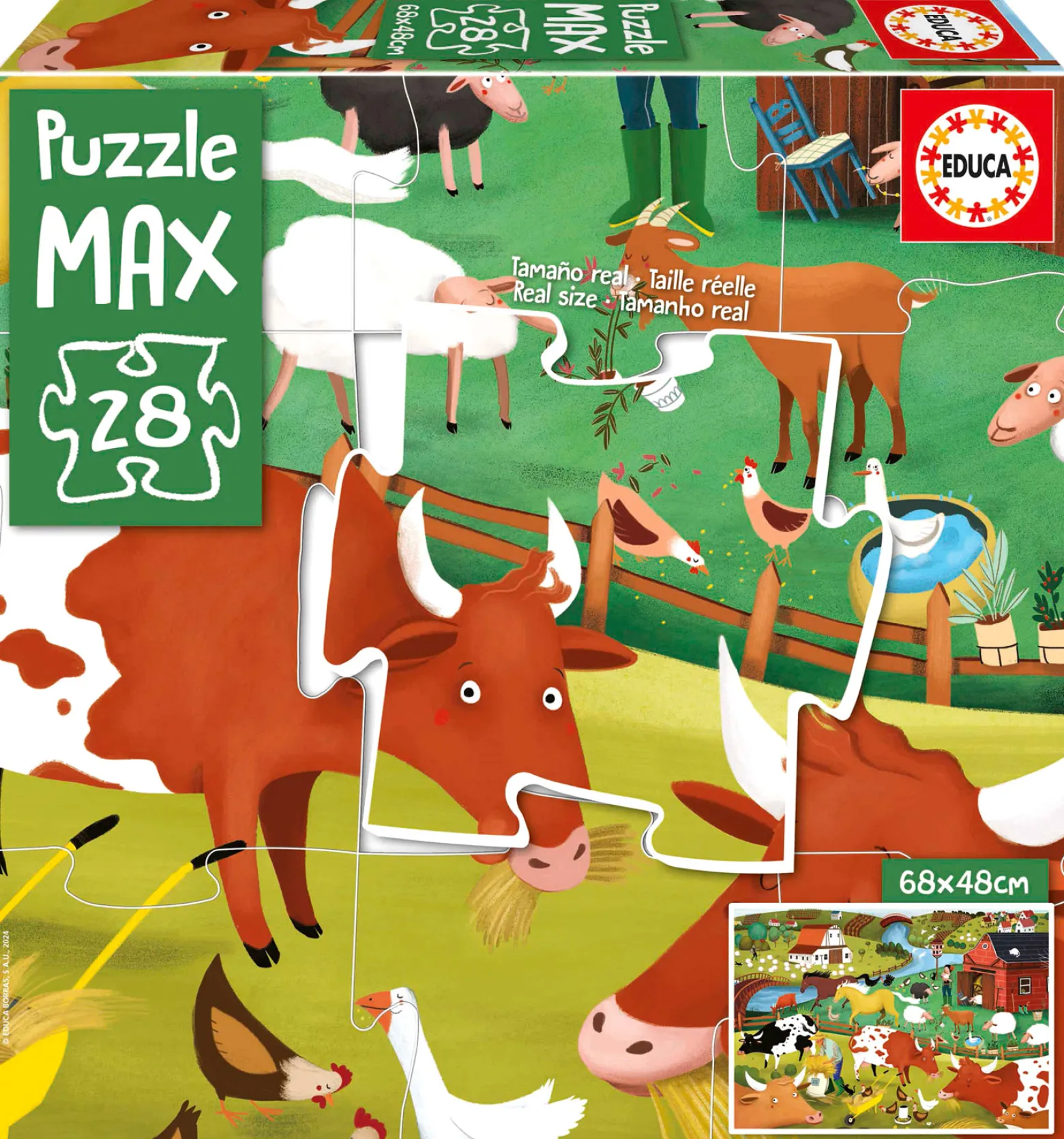Puzzle XL 28 el. Farma