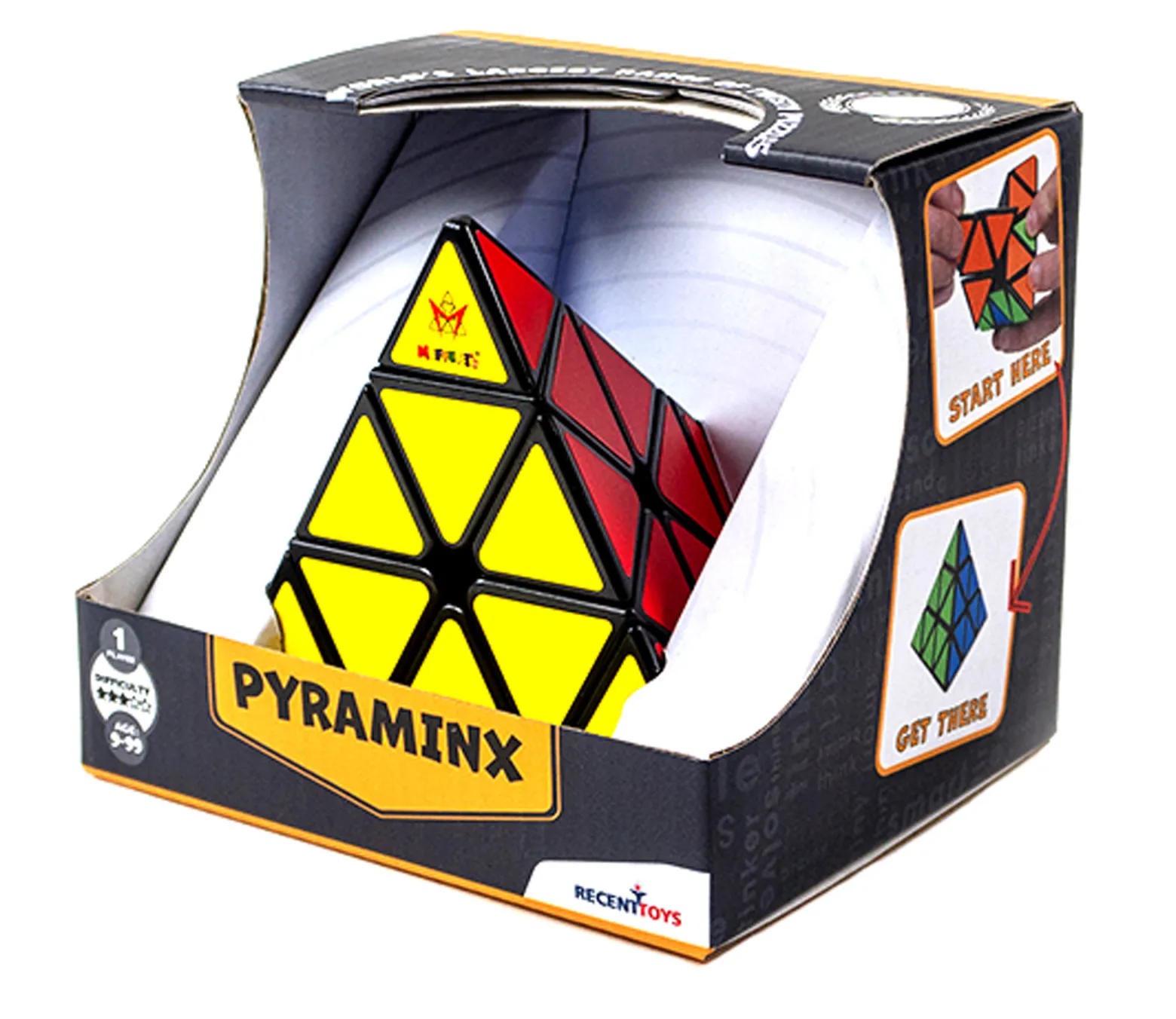 Pyraminx - łamigłówka Recent Toys - poziom 3/5