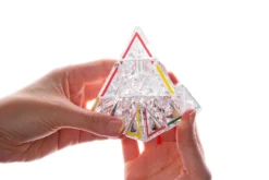 Pyraminx Crystal (edycja limitowana) - łamigłówka Recent Toys - poziom 3/5