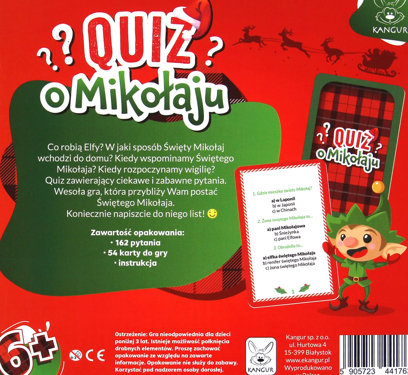 Quiz o Mikołaju
