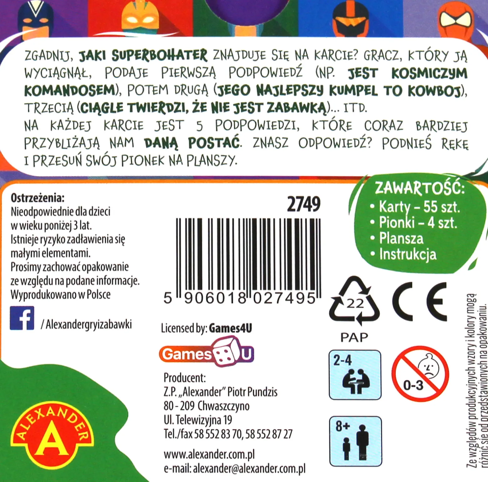 Ręka do góry! Zgadnij co to za... Superbohater