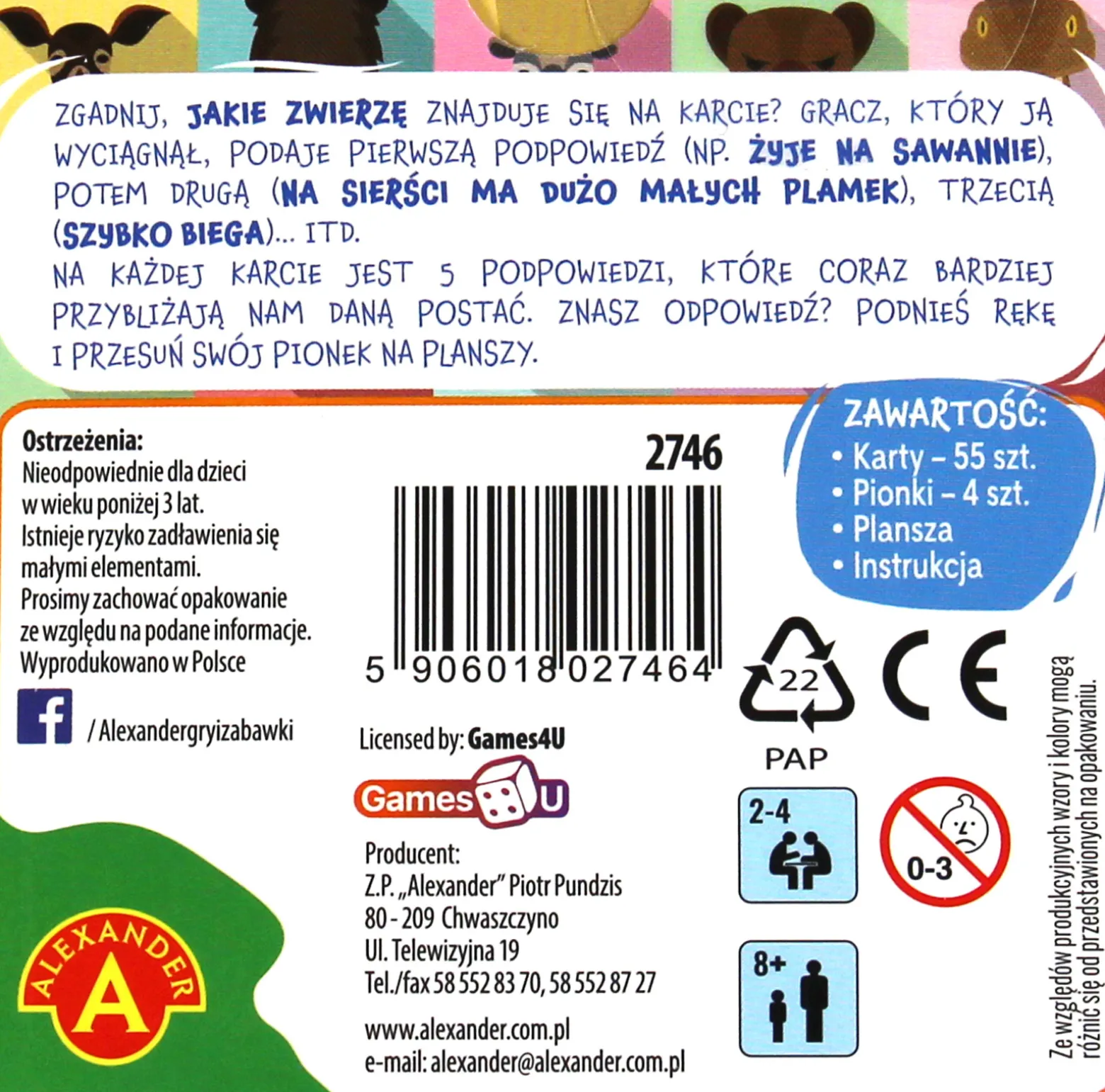 Ręka do góry! Zgadnij co to za... Zwierzę