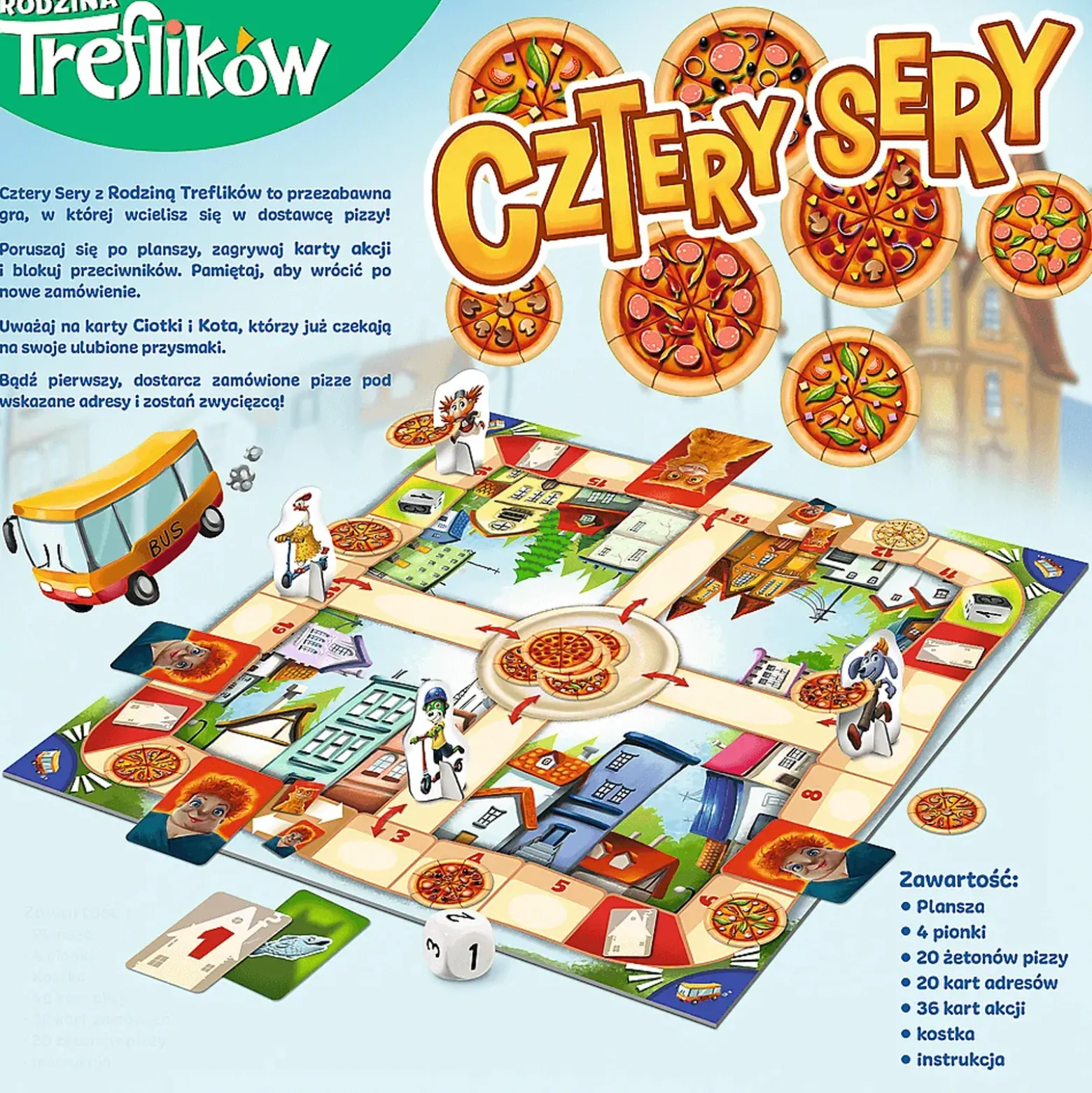 Rodzina Treflików - Cztery sery