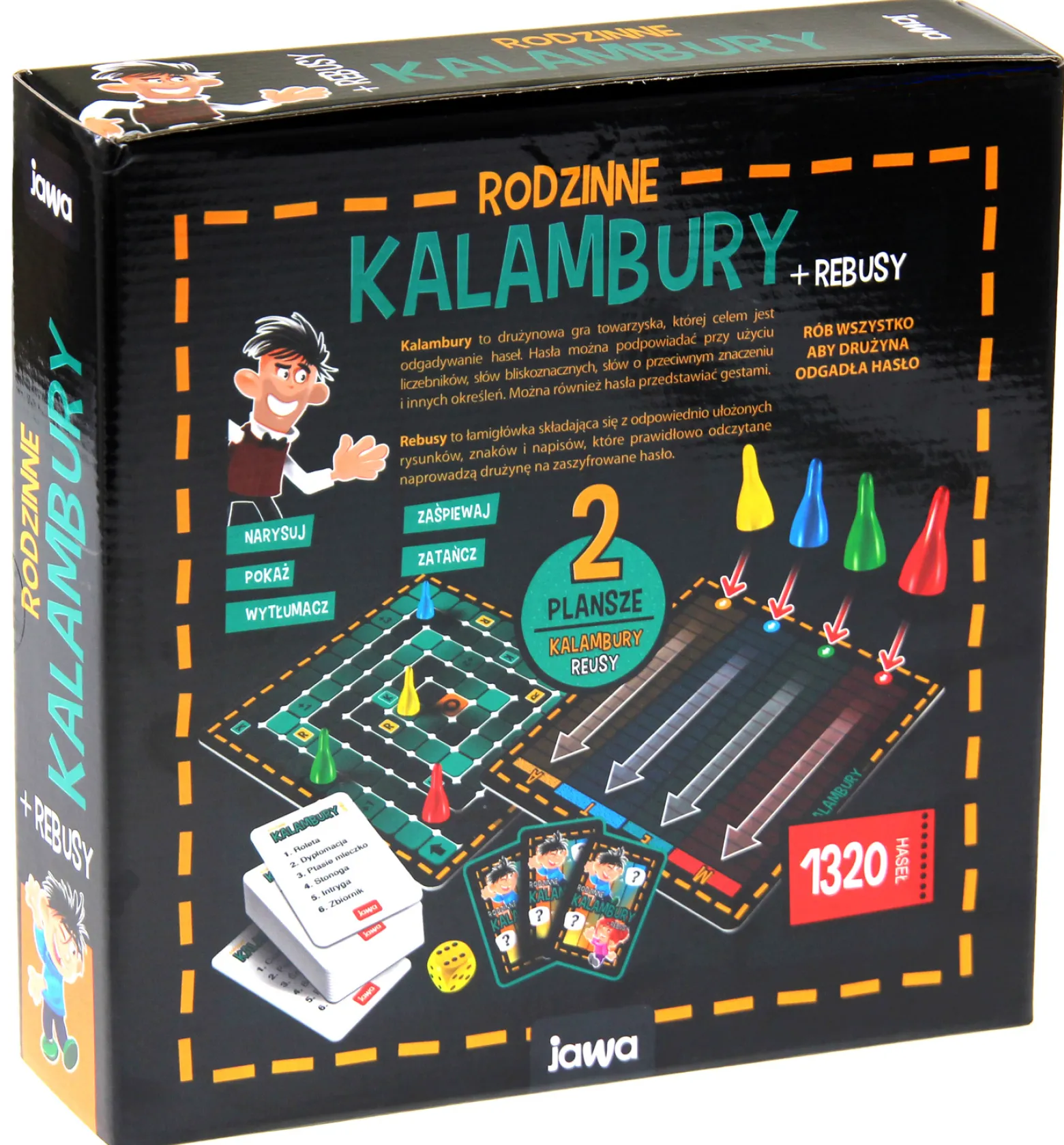 Rodzinne kalambury + rebusy