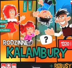 Rodzinne kalambury + rebusy