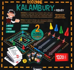 Rodzinne kalambury + rebusy