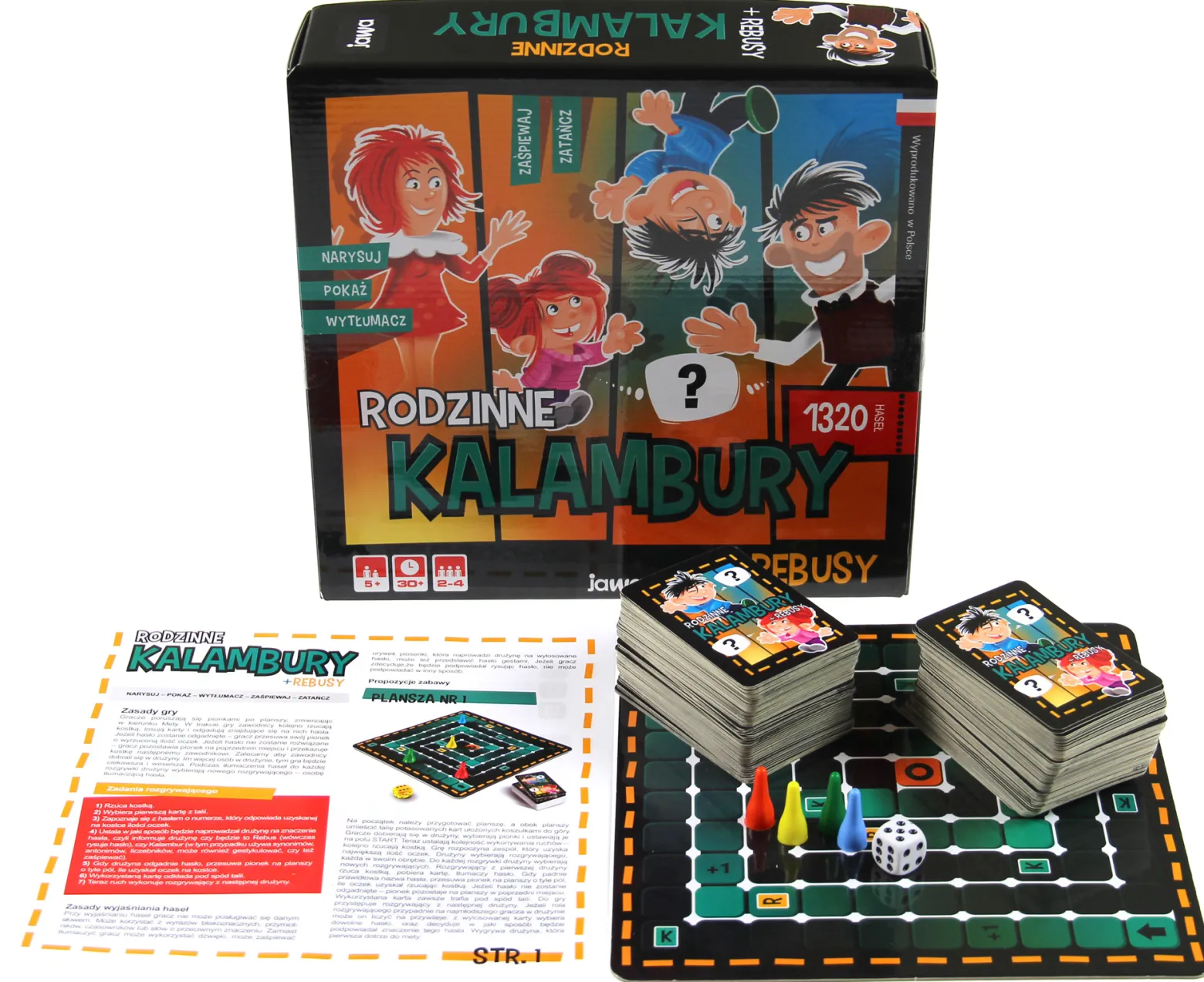 Rodzinne kalambury + rebusy