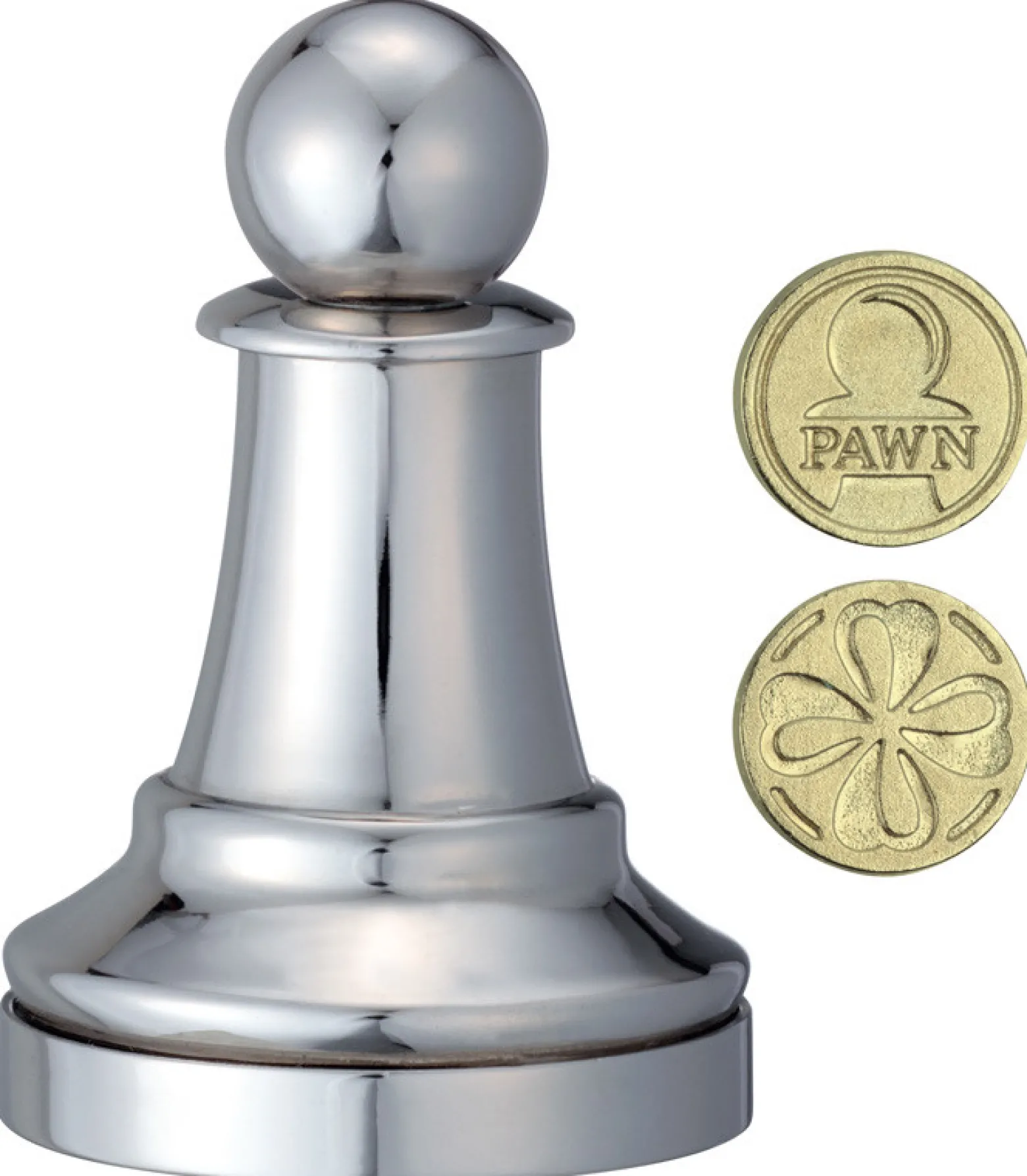 Seria Szachy (Silver) - Łamigłówka Cast Pawn (Pion)