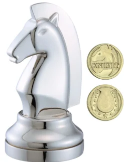 Seria Szachy (Silver) - Łamigłówka Cast Knight (Skoczek)