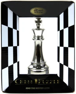 Seria Szachy (Silver) - Łamigłówka Cast King (Król)