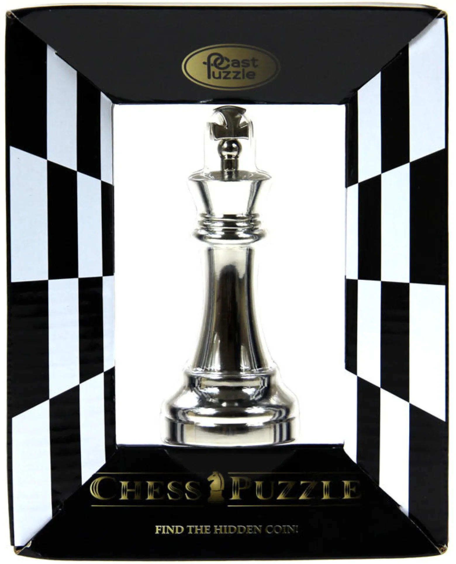 Seria Szachy (Silver) - Łamigłówka Cast King (Król)