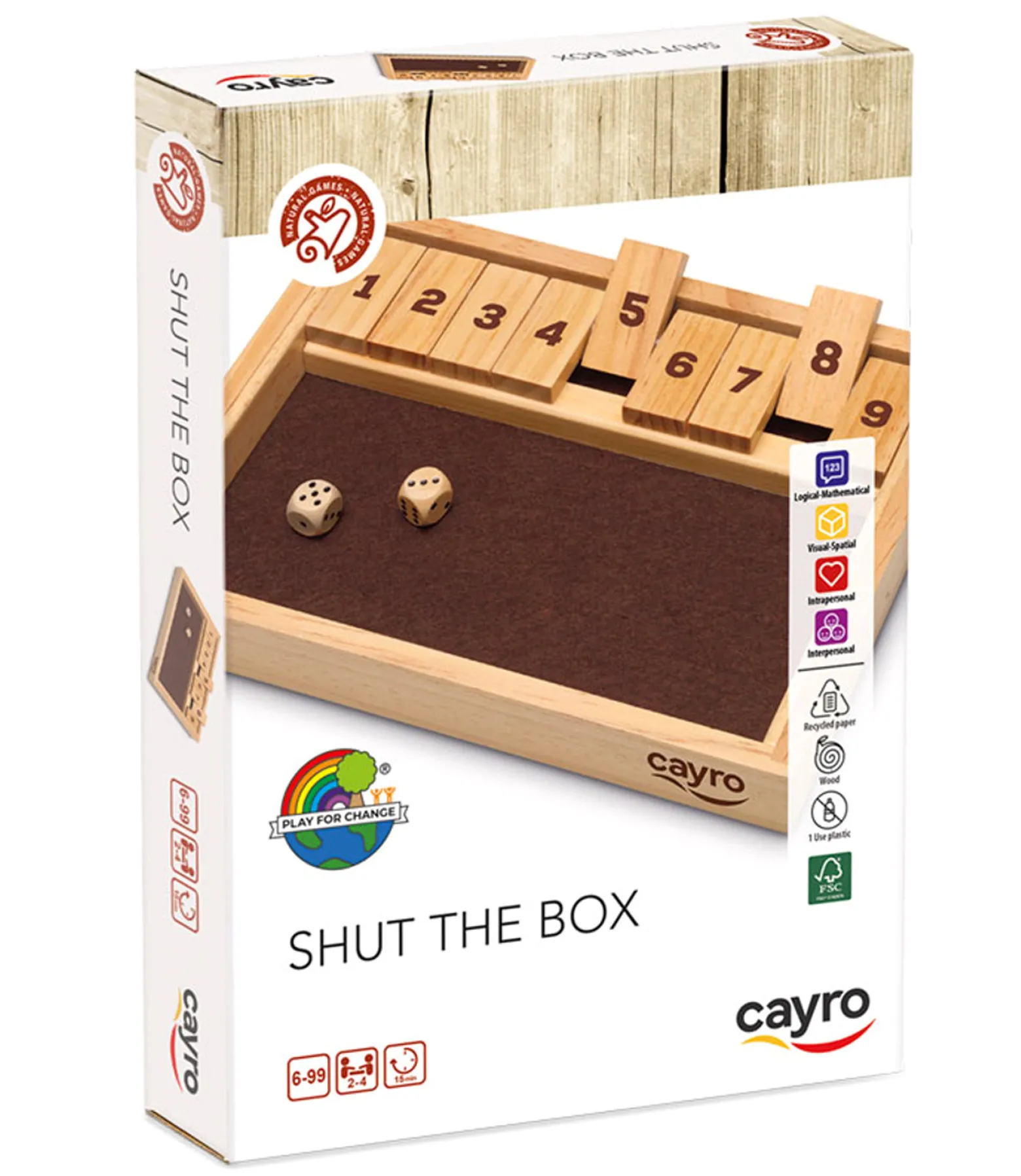 Shut The Box (drewniane) (621)