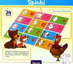 Spinki - Dodawanie i odejmowanie