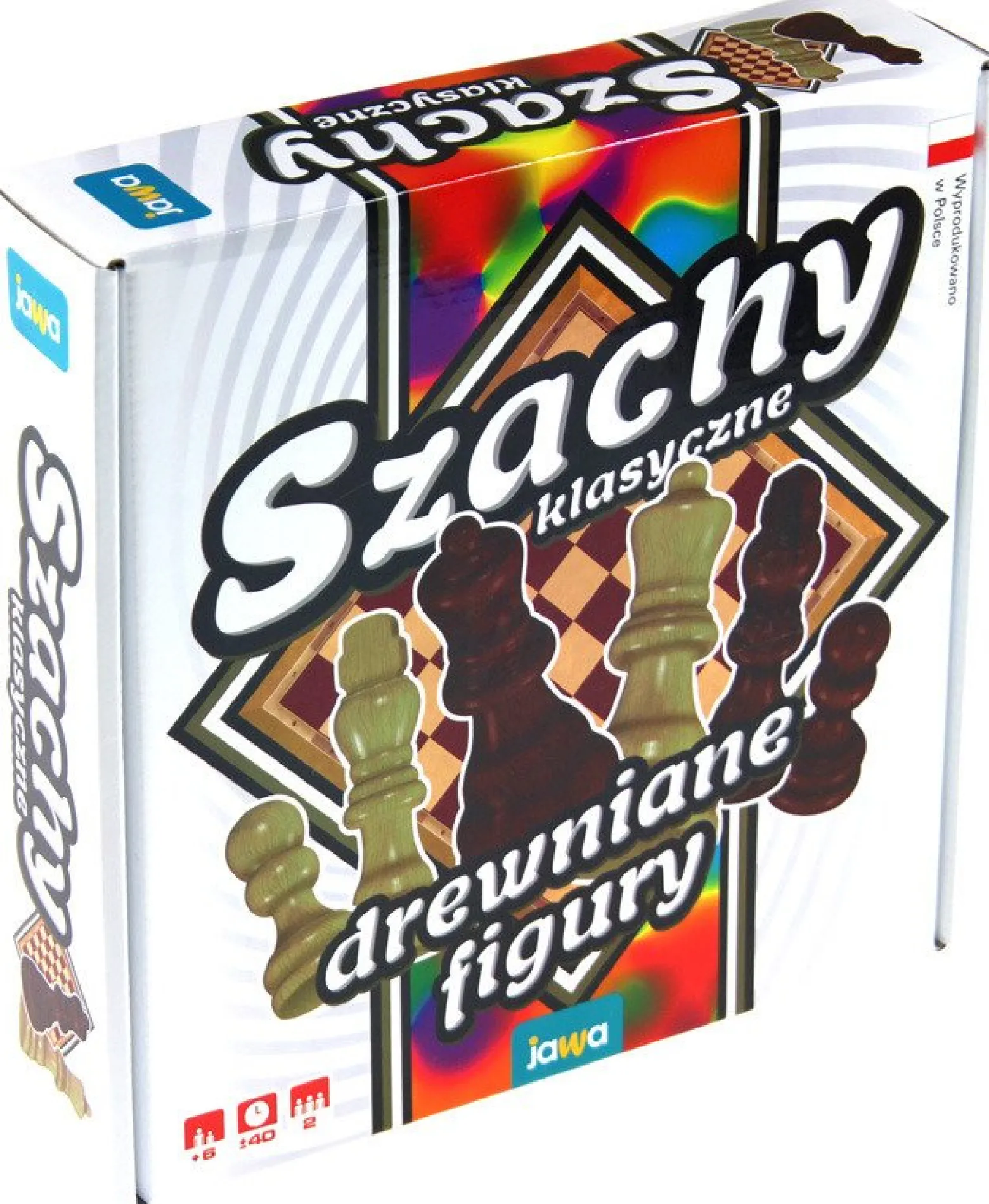 Szachy (drewniane figury)