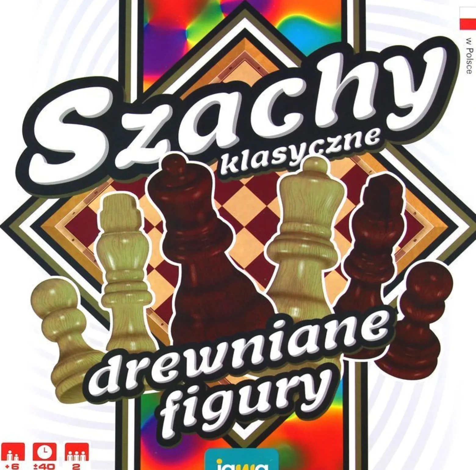 Szachy (drewniane figury)