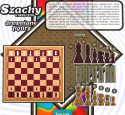 Szachy (drewniane figury)