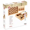 Szachy / Warcaby / Backgammon (drewniane) (603)