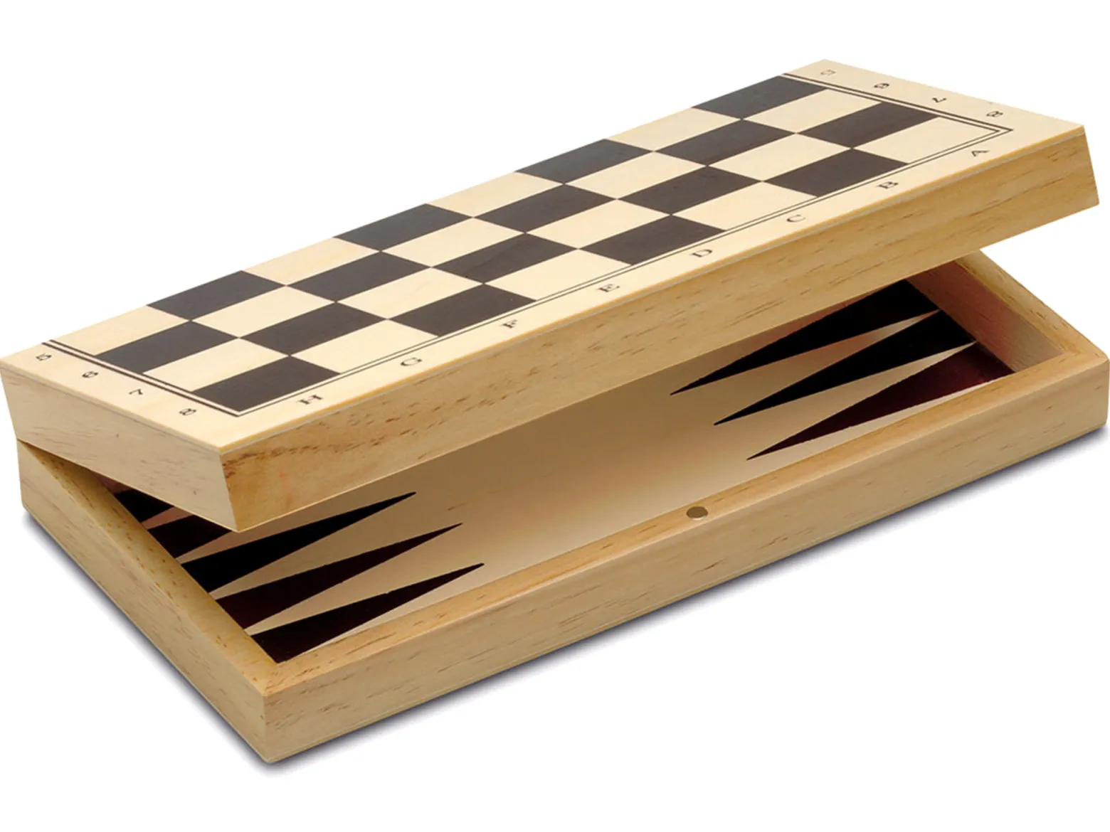 Szachy / Warcaby / Backgammon (drewniane) (648)