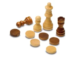 Szachy / Warcaby / Backgammon (drewniane) (648)