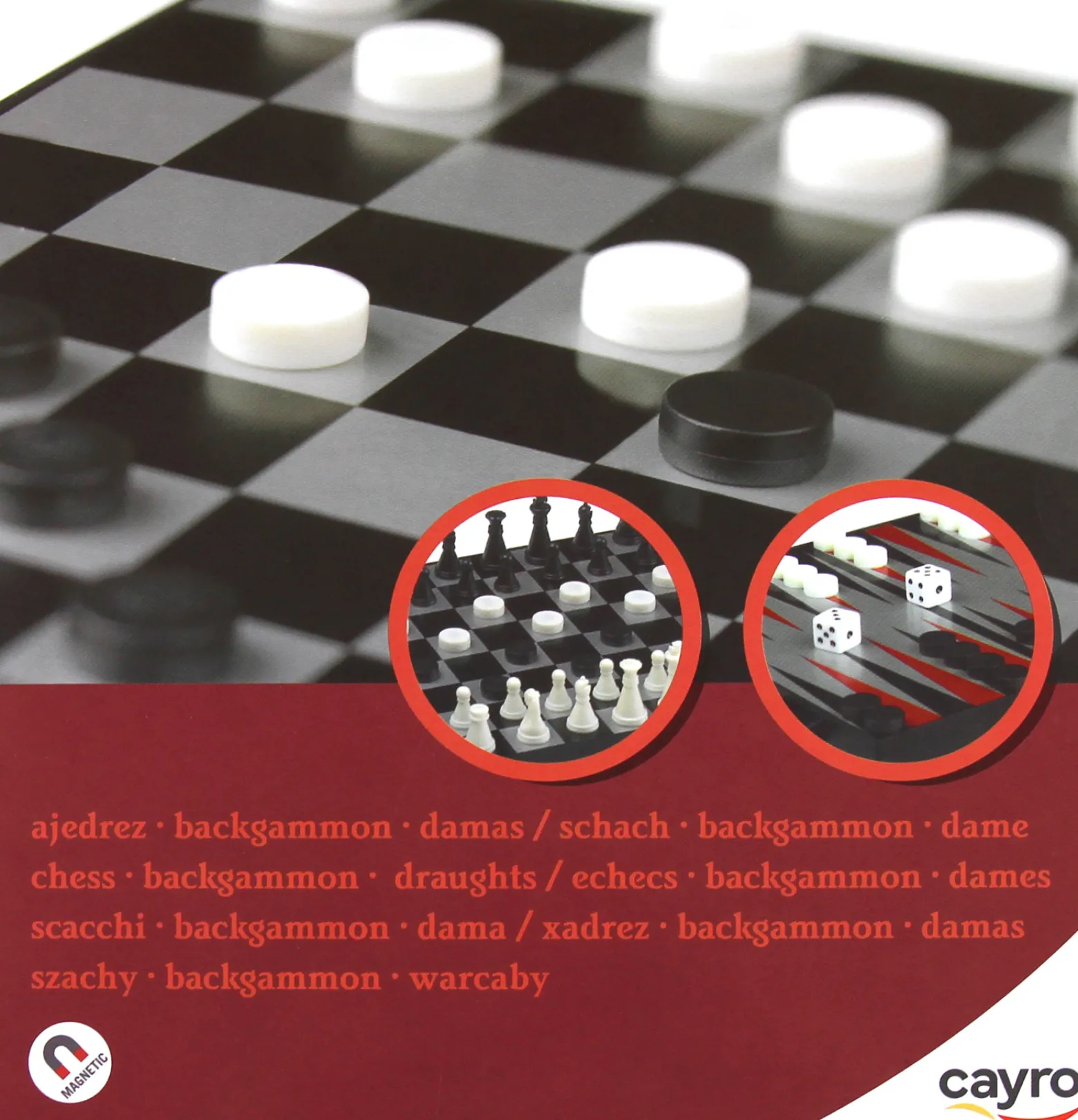 Szachy / Warcaby / Backgammon (wersja magnetyczna) (440)