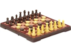 Szachy / Warcaby 16 cm (wersja magnetyczna) (450)