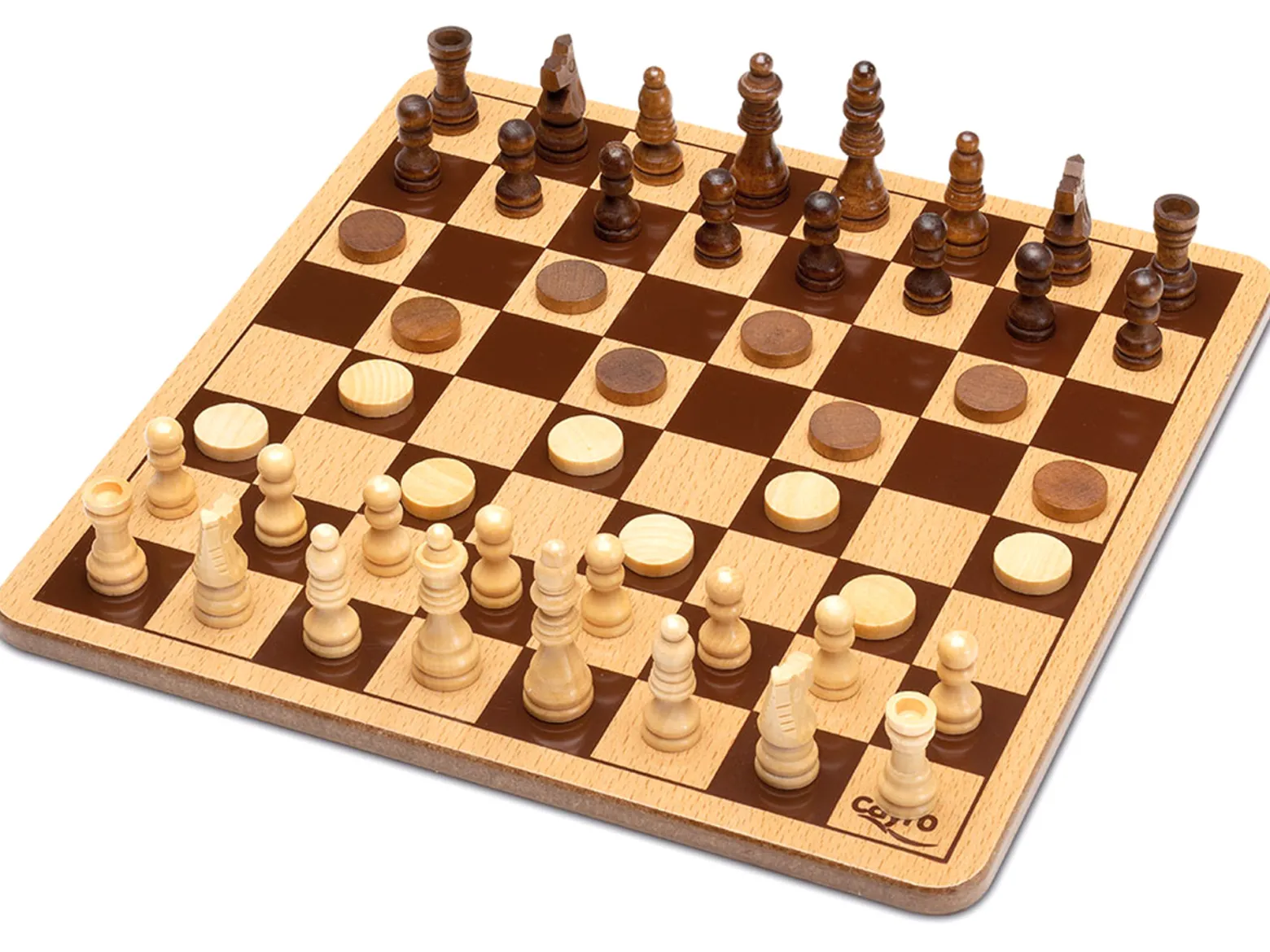 Szachy / Warcaby (w metalowej puszce) (751)