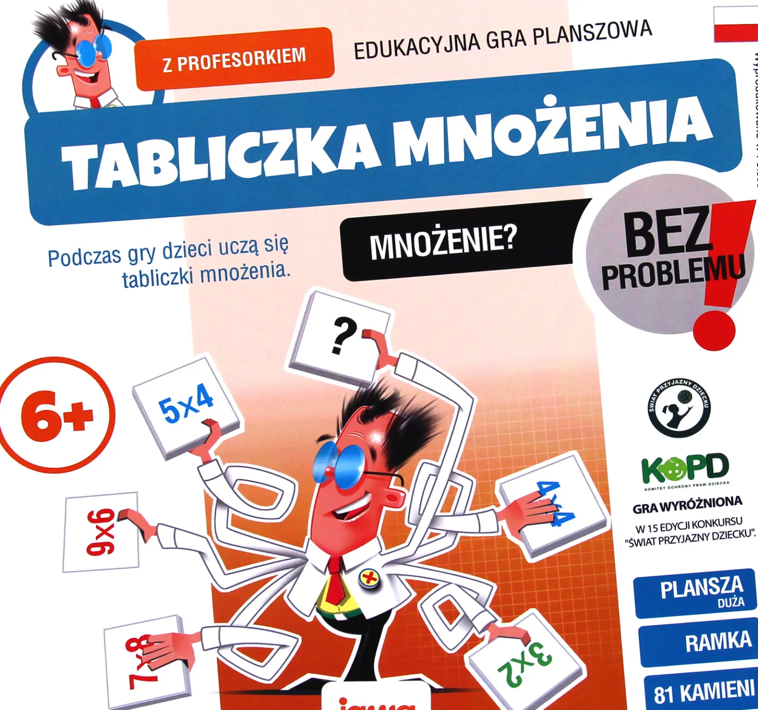 Tabliczka mnożenia z Profesorkiem