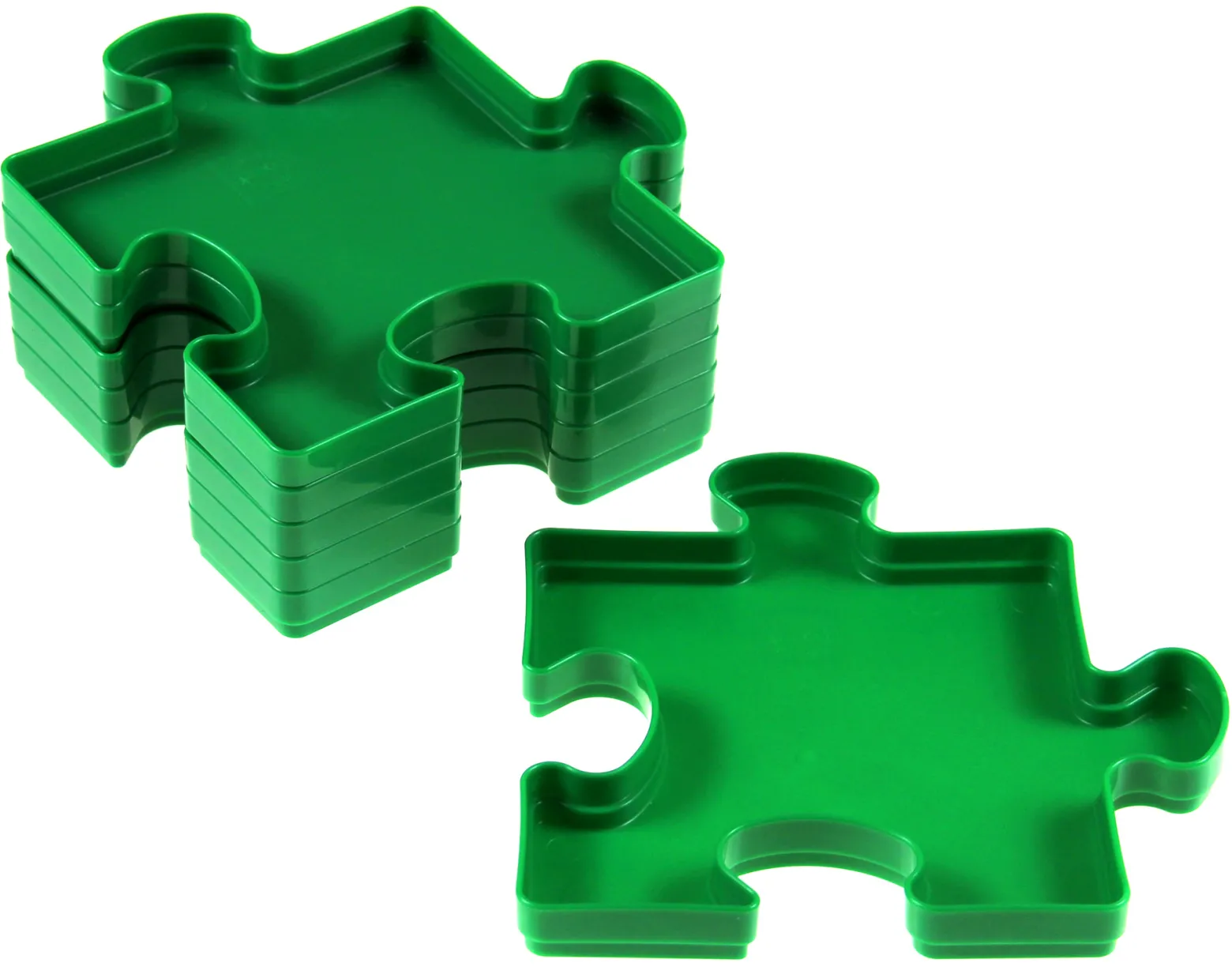 Tacki do sortowania puzzli (sorter) - 6 szt. (196x196 mm)