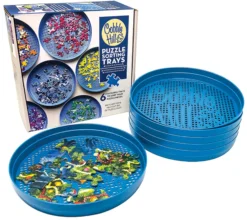 Tacki do sortowania puzzli (sorter) - 6 szt. (205x205 mm)
