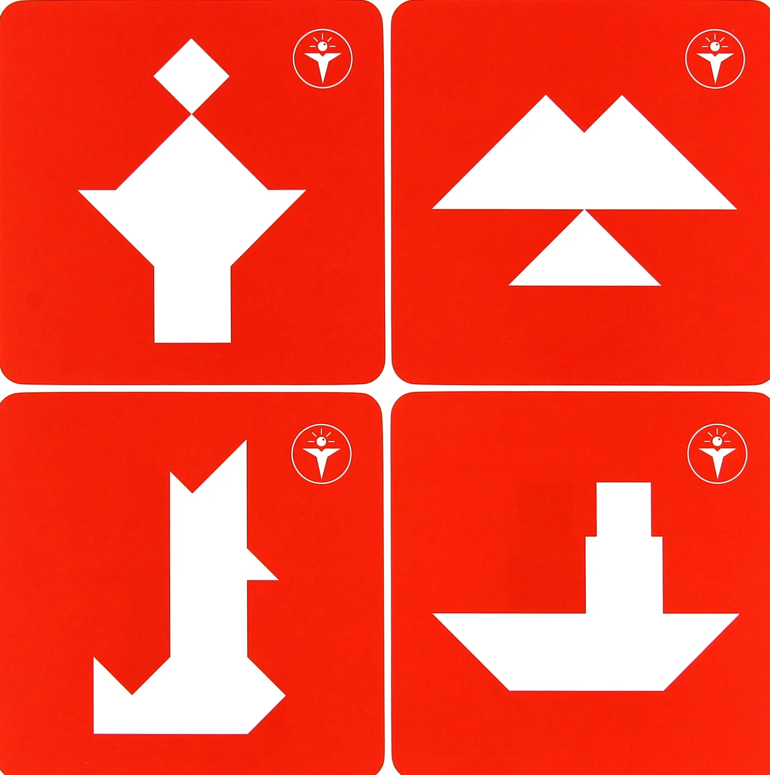 Tangram (Ogień) - łamigłówka Recent Toys - poziom 3/5