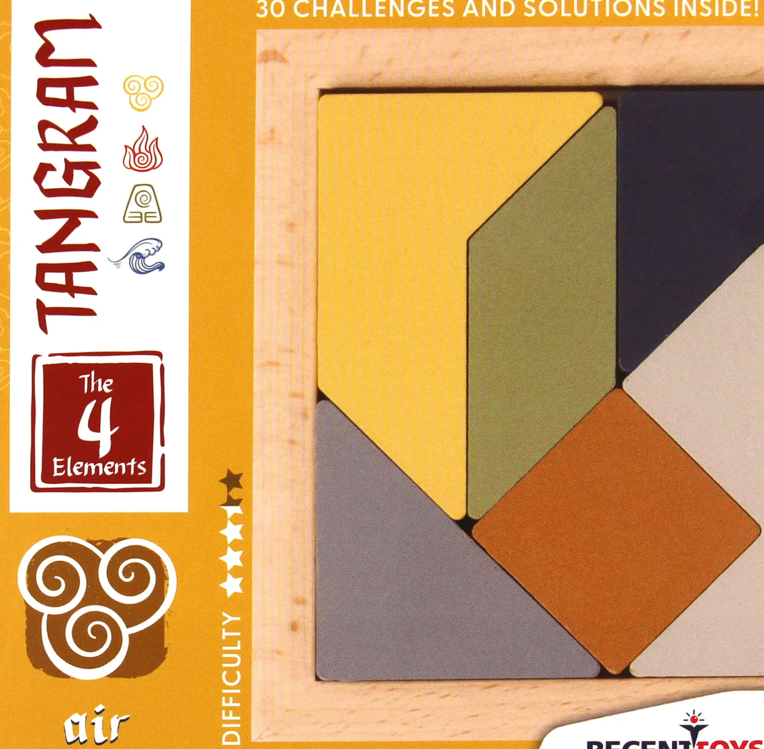 Tangram (Powietrze) - łamigłówka Recent Toys - poziom 3,5/5