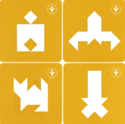 Tangram (Powietrze) - łamigłówka Recent Toys - poziom 3,5/5