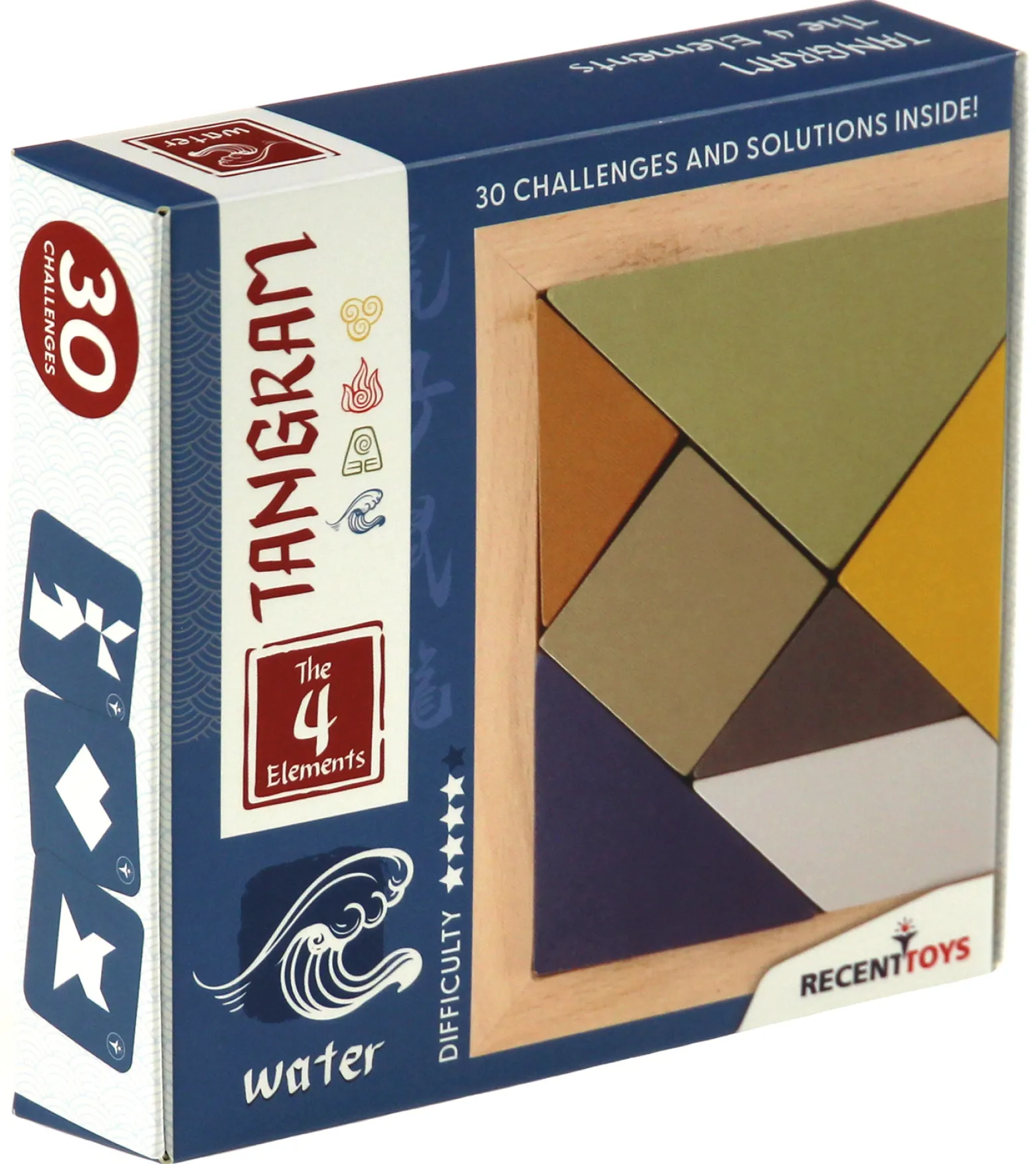Tangram (Woda) - łamigłówka Recent Toys - poziom 4/5