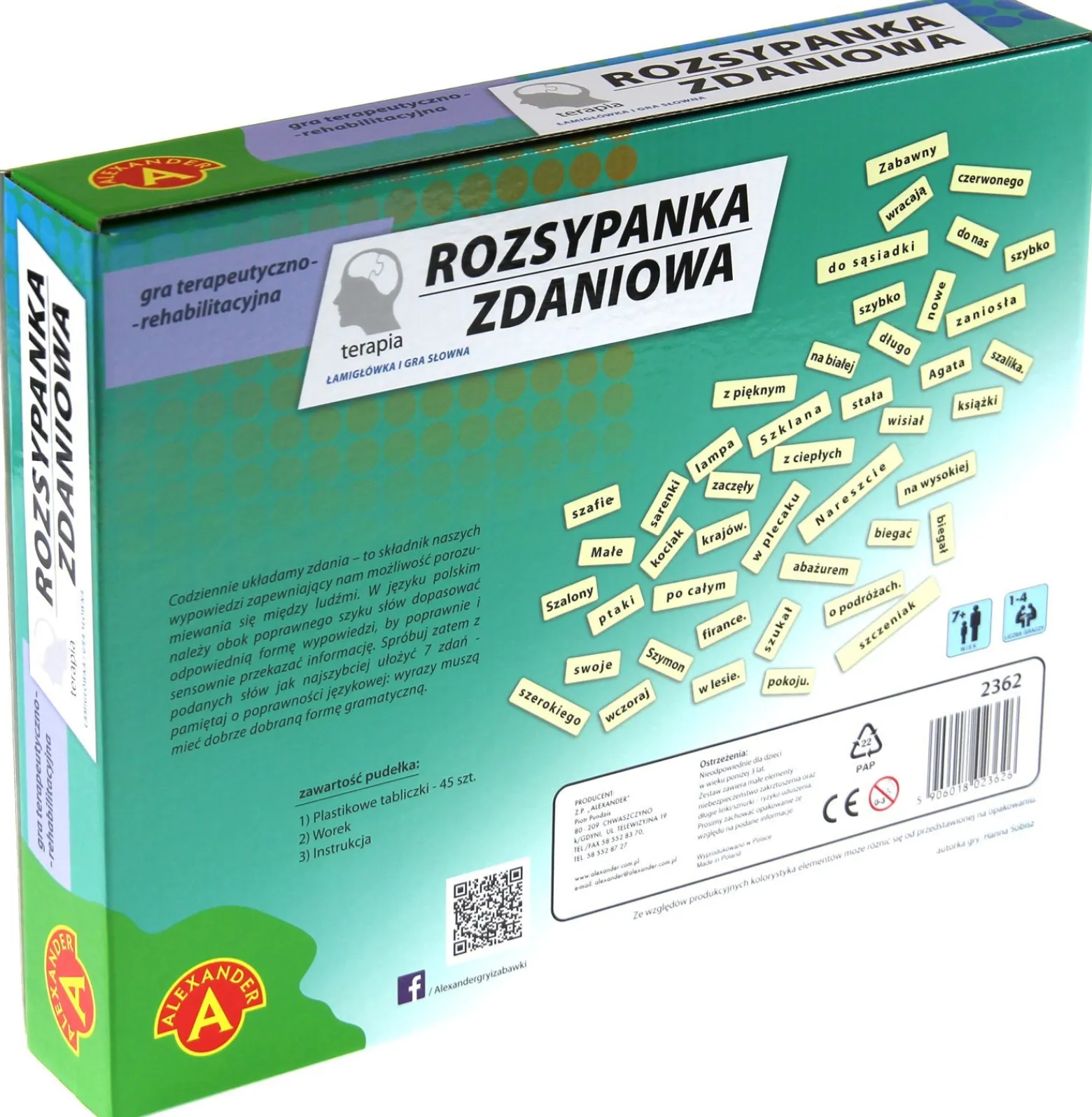 Terapia - Rozsypanka zdaniowa