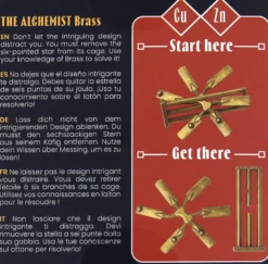The Alchemist Puzzles: Brass - łamigłówka Recent Toys - poziom 3,5/5